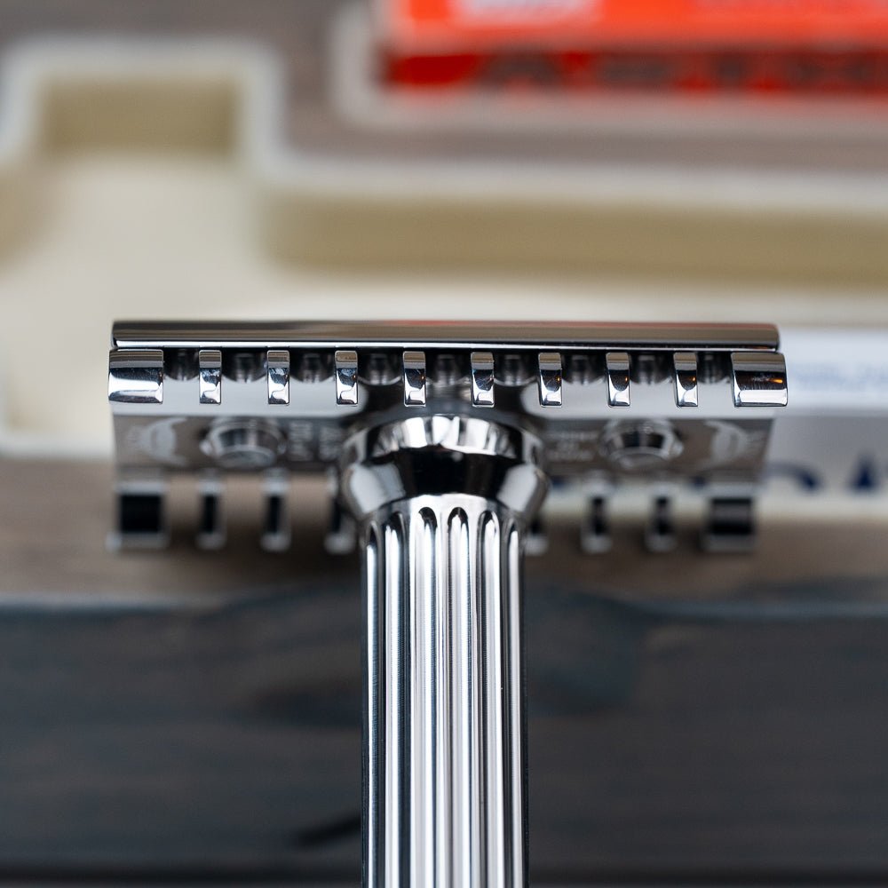 Lambda Ares v1 Stainless Steel Mirror Polished – Lambda Razors