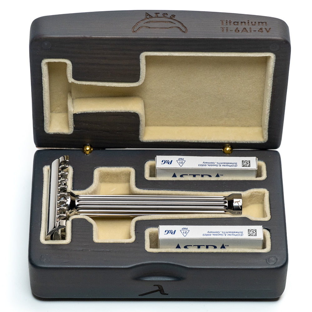 Lambda Ares v1 [Titanium (Gr.5) - Mirror Polished]