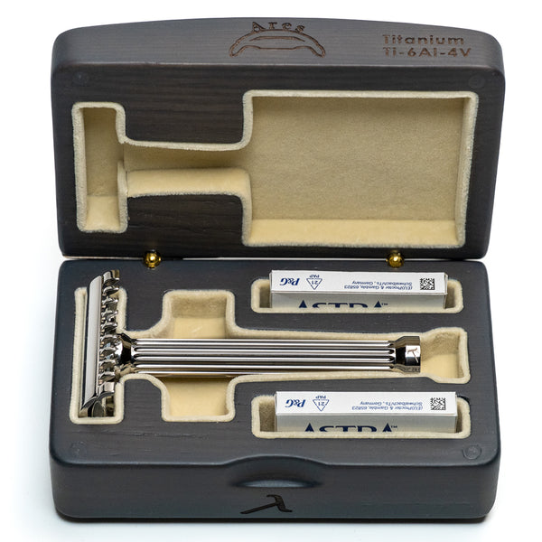 Lambda Ares v1 [Titanium (Gr.5) - Mirror Polished]