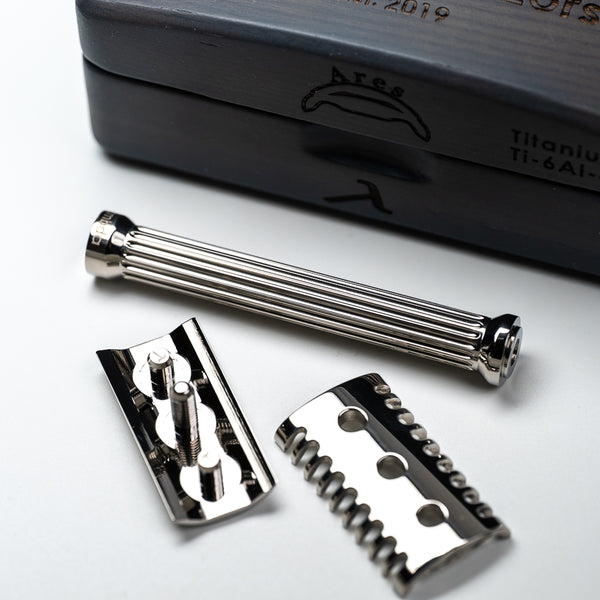 Lambda Ares v1 [Titanium (Gr.5) - Mirror Polished]