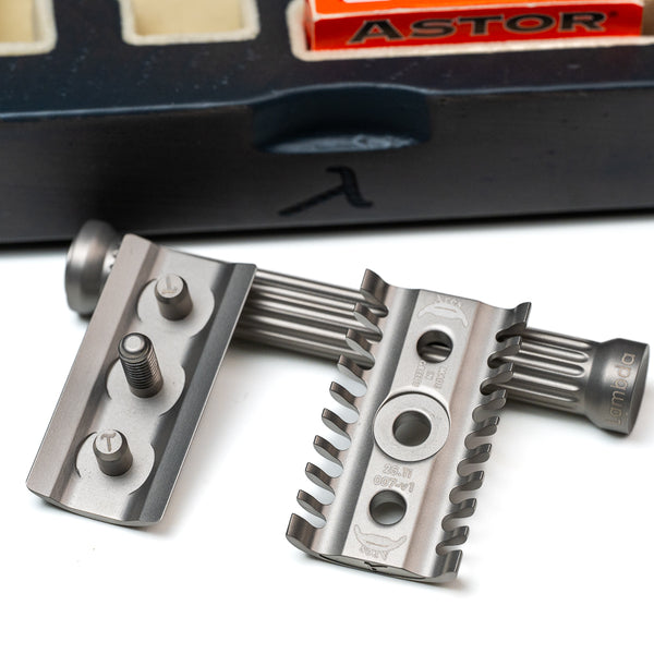 Lambda Ares v1 [Titanium (Gr.5) - Satin Finish]