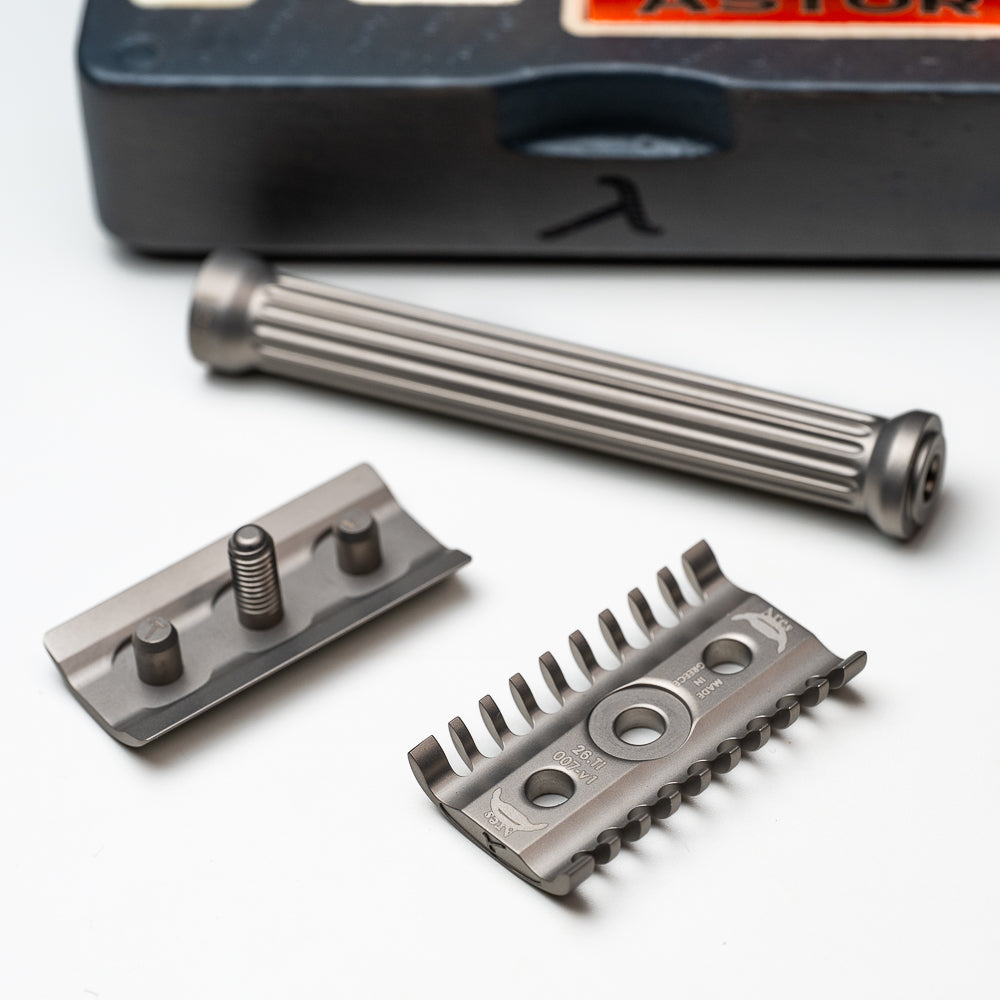 Lambda Ares v1 [Titanium (Gr.5) - Satin Finish]