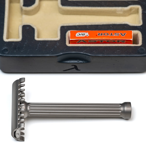 Lambda Ares v1 [Titanium (Gr.5) - Satin Finish]