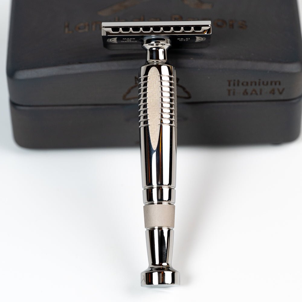 Lambda Athena SS 316L - DLC Satin - Lambda Razors