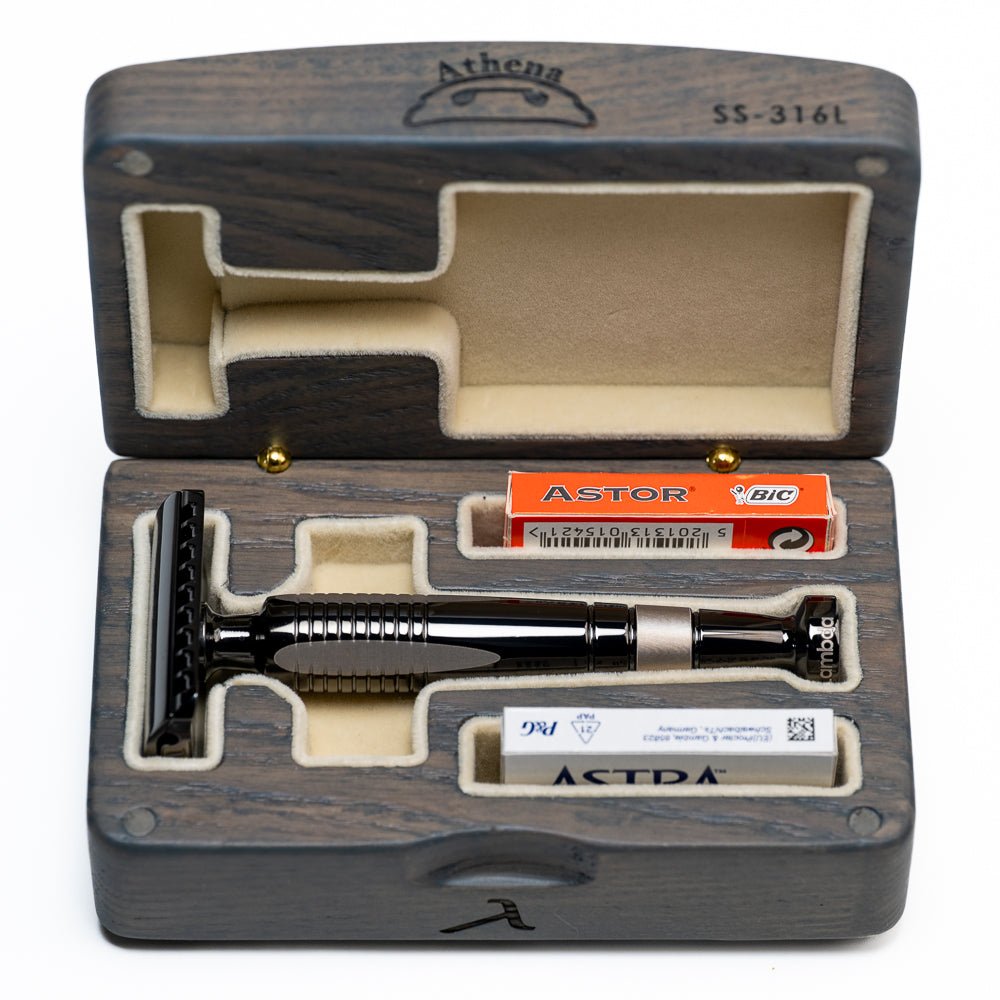 Lambda Athena SS 316L - DLC - Lambda Razors