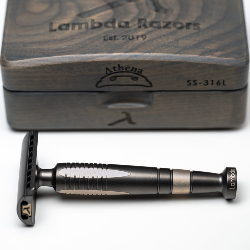 Lambda Athena SS 316L - DLC Satin - Lambda Razors
