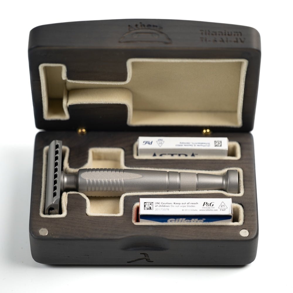 Lambda Athena - Titanium (Satin) - Lambda Razors