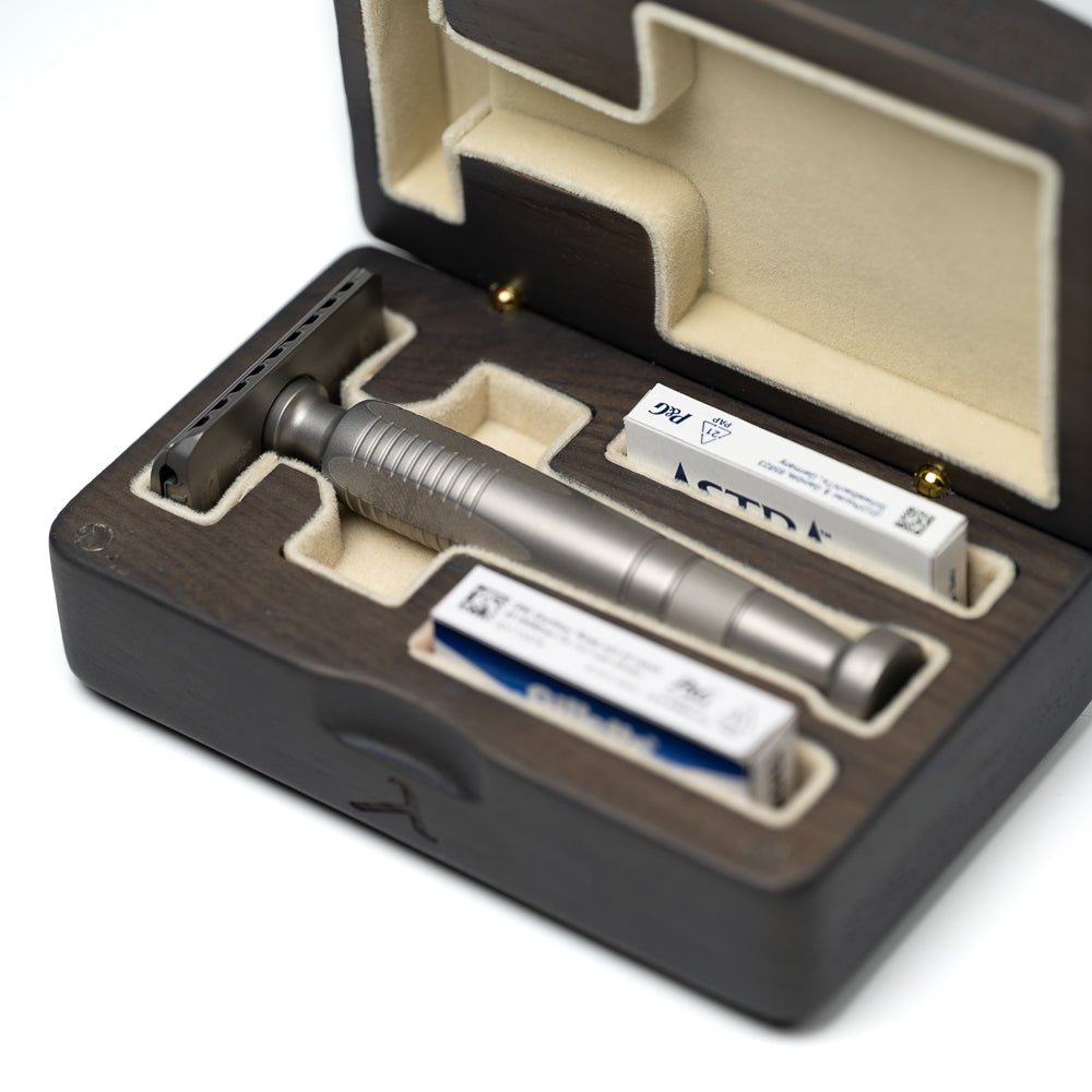 Lambda Athena - Titanium (Satin) - Lambda Razors