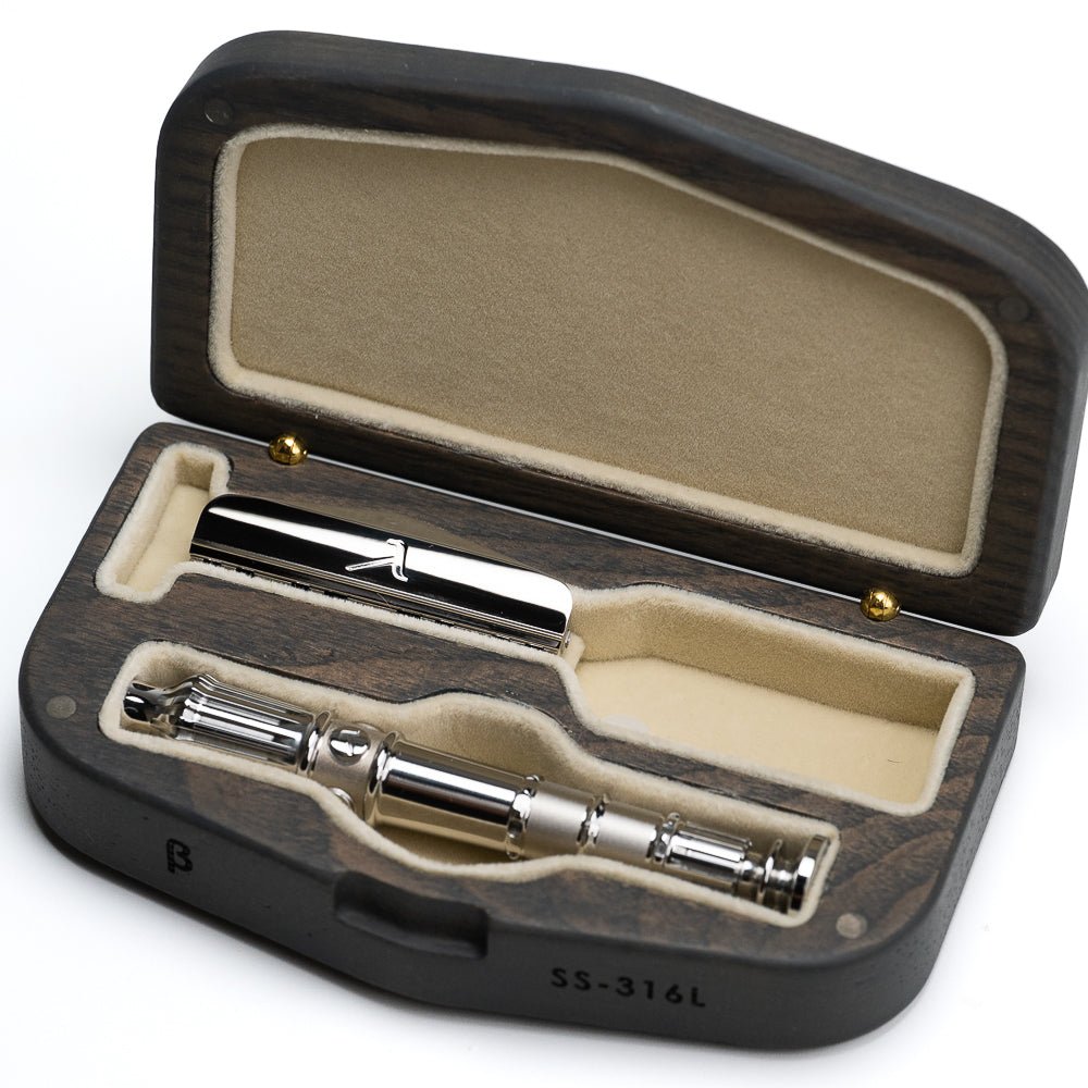 Lambda Brontes [SS 316L - Mirror Polished] - Lambda Razors