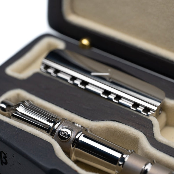 Lambda Brontes [Titanium (Gr.5) - Mirror Polished] - Lambda Razors