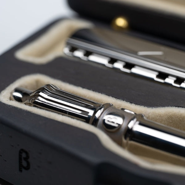 Lambda Brontes [Titanium (Gr.5) - Mirror Polished] - Lambda Razors