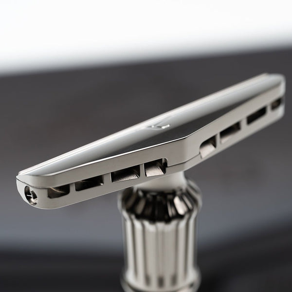 Lambda Brontes [Titanium (Gr.5) - Mirror Polished] - Lambda Razors
